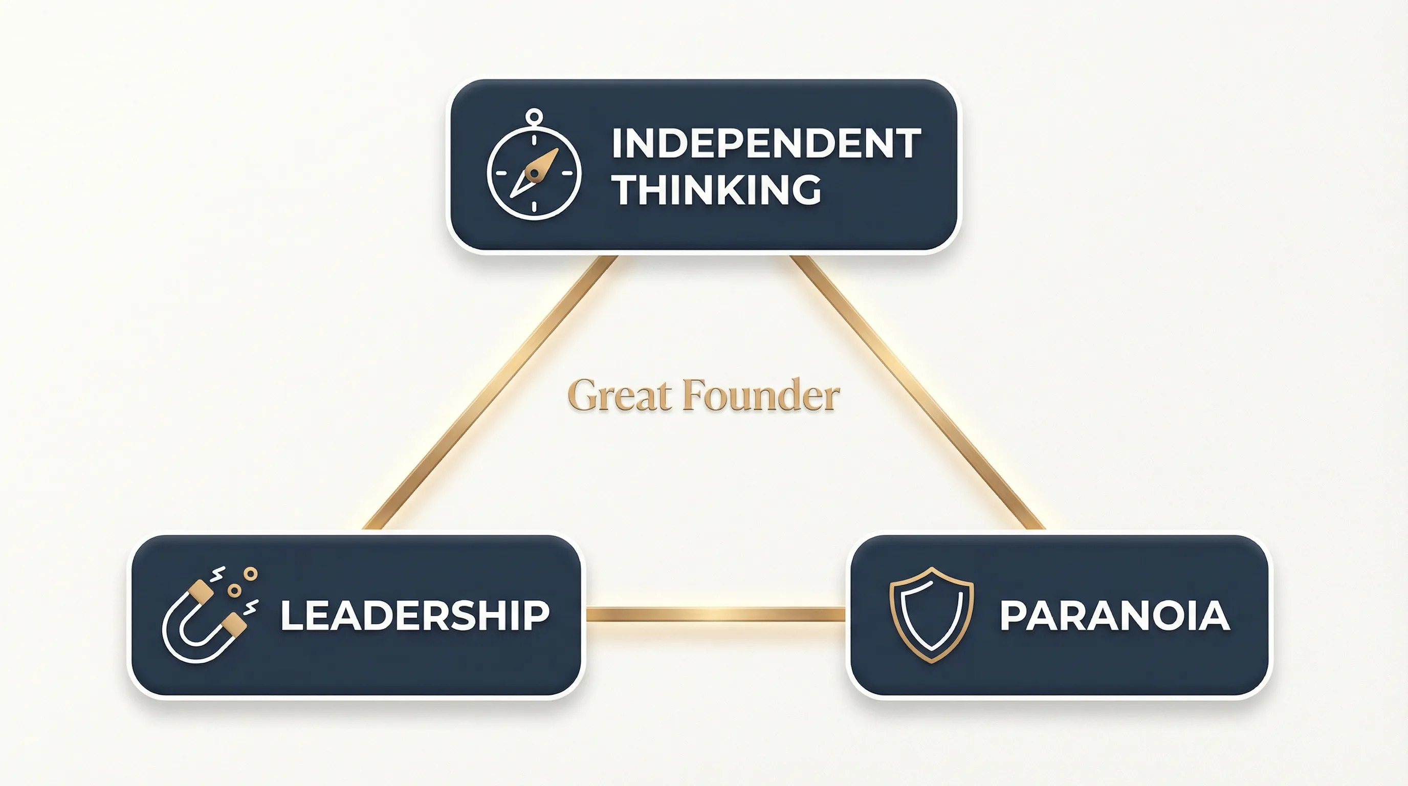 CEO Trifecta: Independent Thinking, Leadership, Paranoia