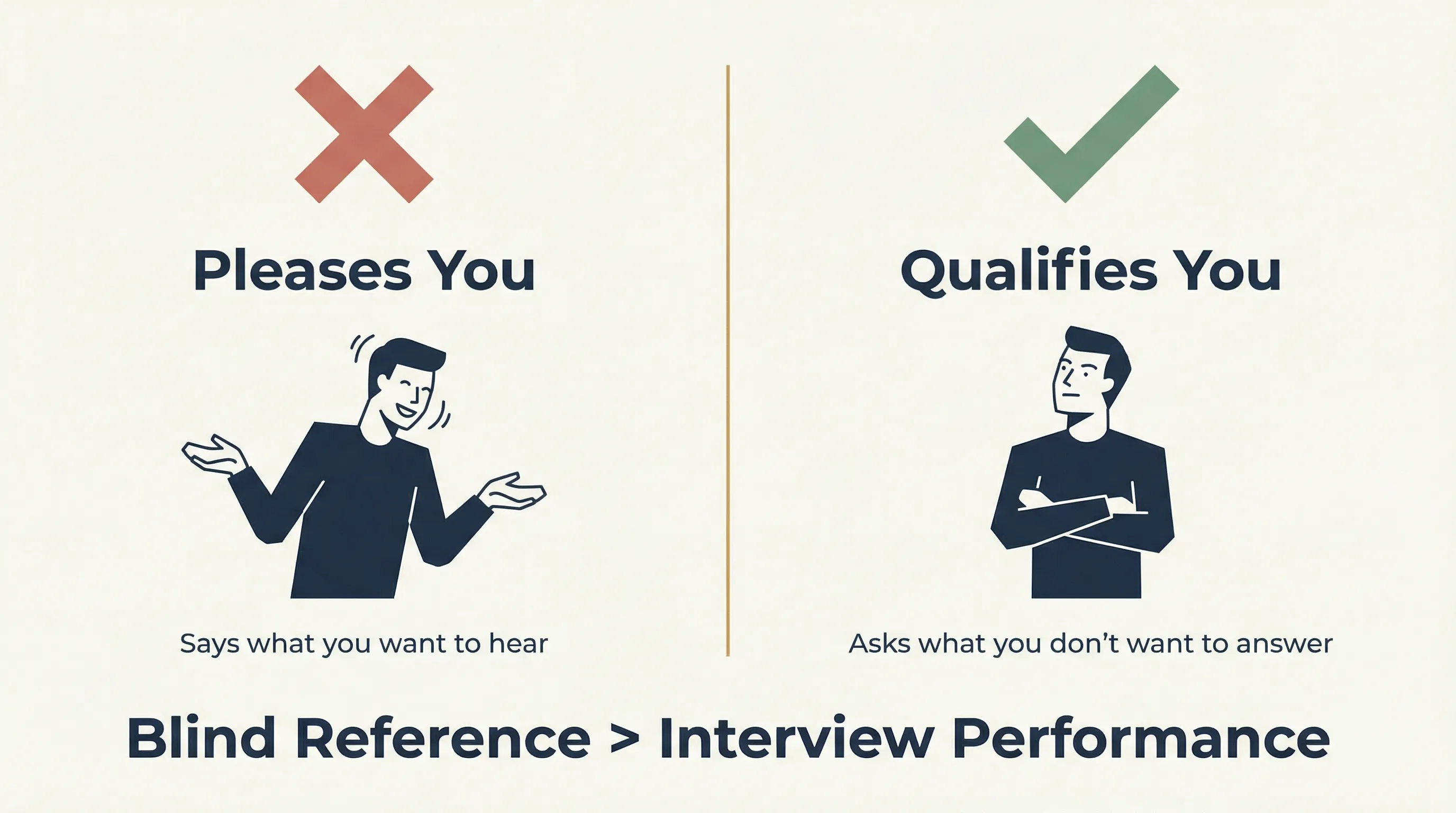 Hiring Filter: Qualify You vs Please You