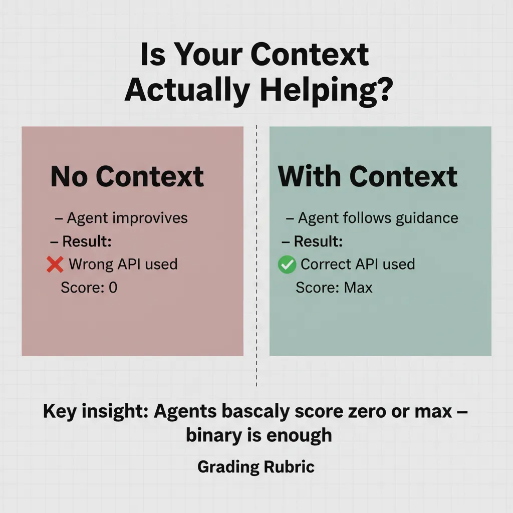Context eval workflow comparison