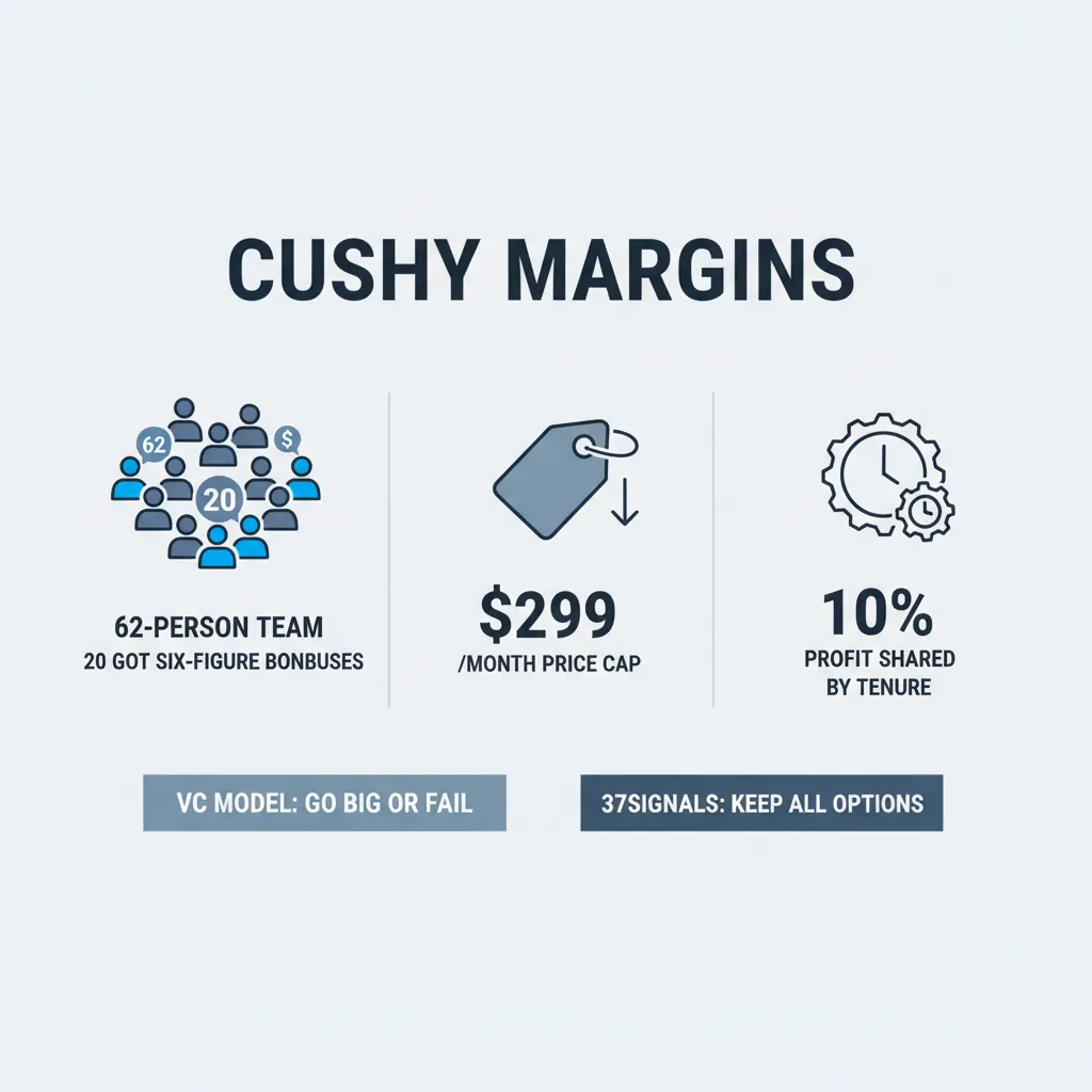 Fat safety margins — profit distribution and pricing strategy