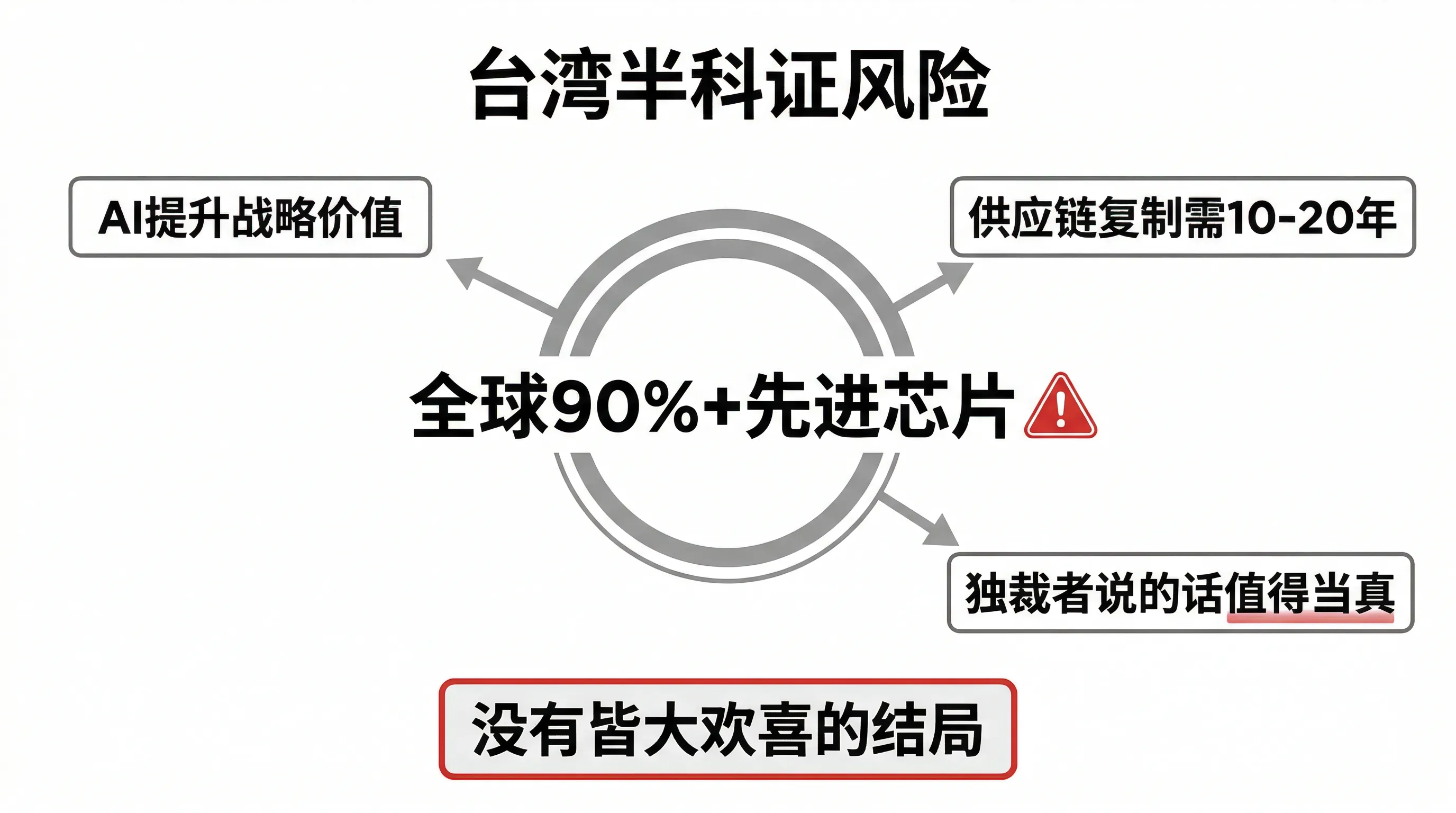 台海半导体风险：没有皆大欢喜的结局