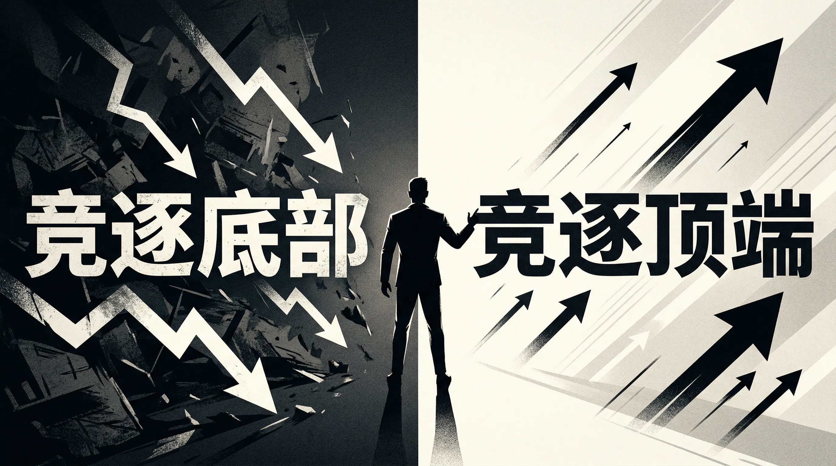 竞逐顶端 vs 竞逐底部