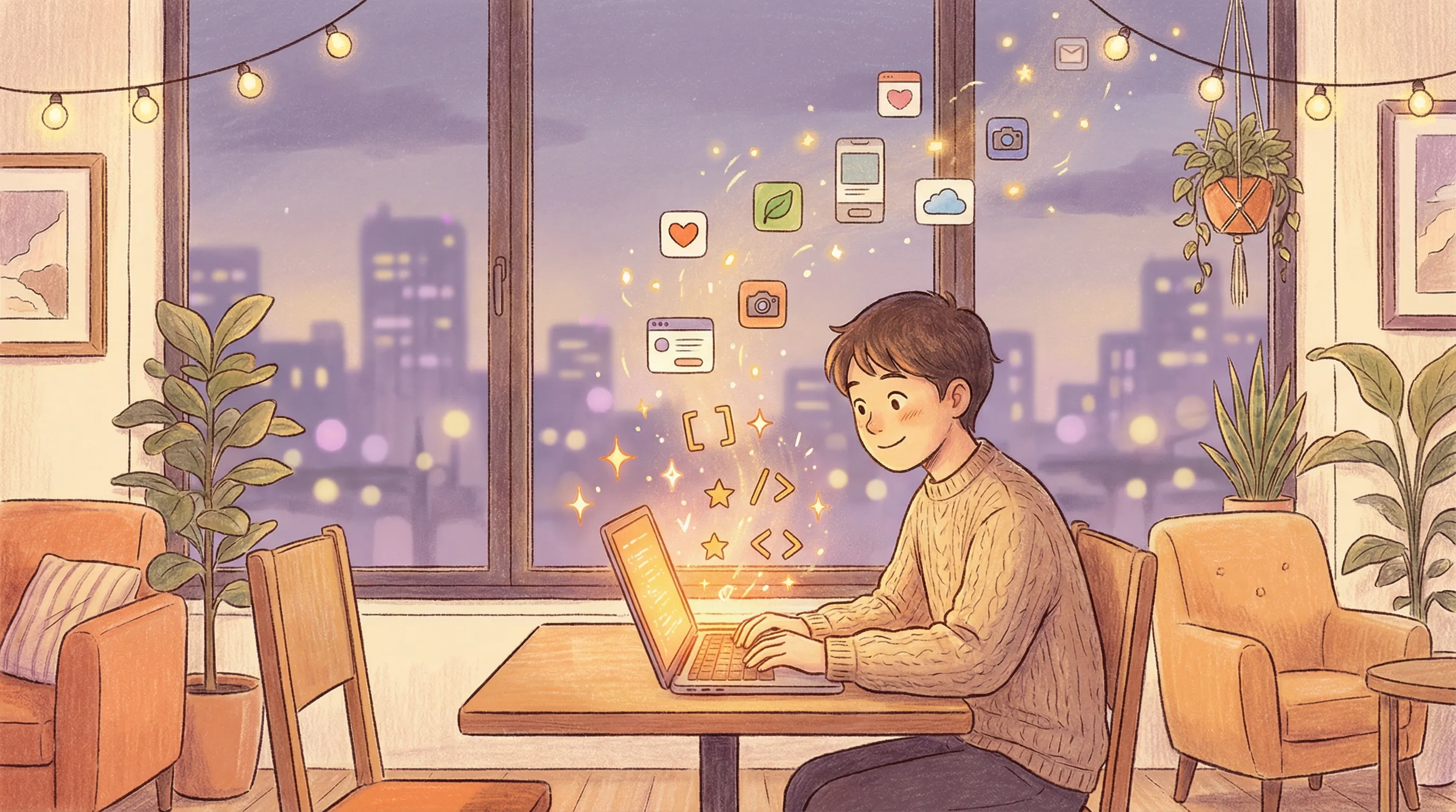 AI 超能力觉醒：咖啡馆里的魔法时刻