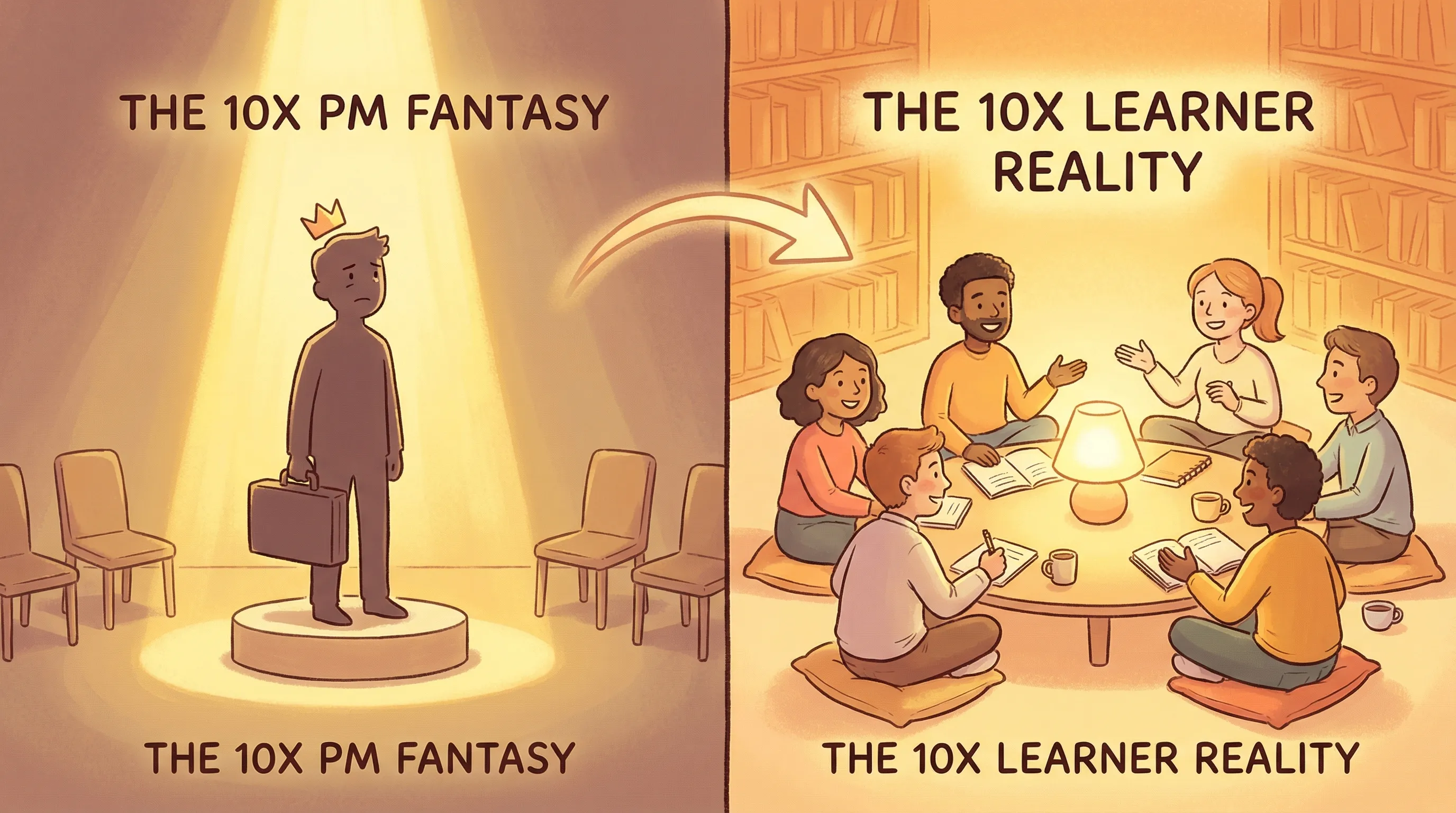 10x 学习者 vs 10x PM：心态转变的力量