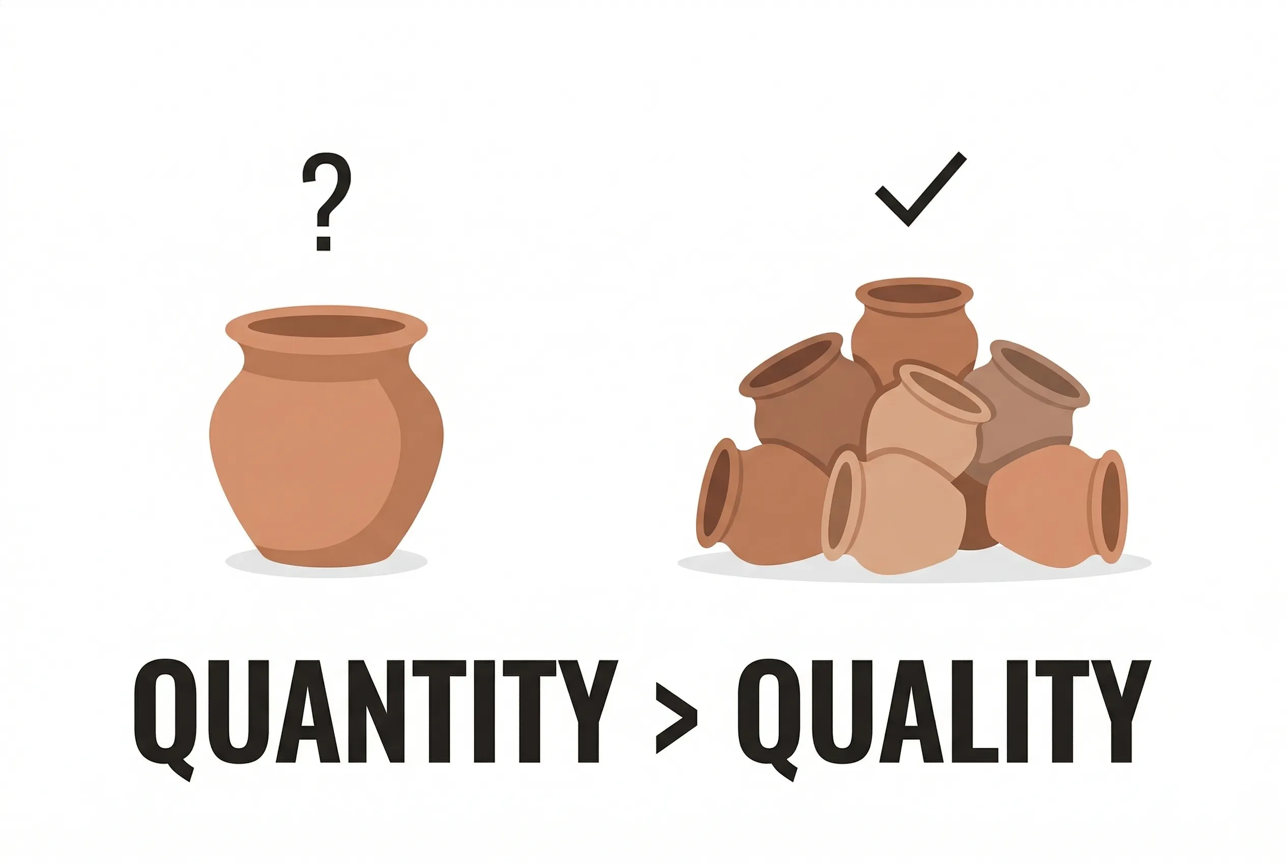 陶艺实验：数量胜过质量